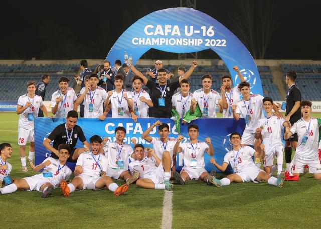 博鱼-​U16中亚杯赛今晨落幕 伊朗七球狂胜塔吉克队夺冠